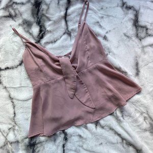Pink Strap Top